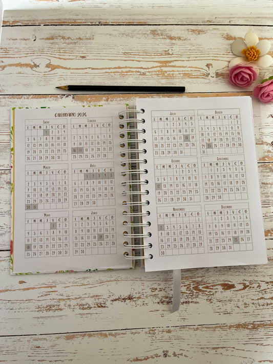 Agenda Diaria Neutra 2026