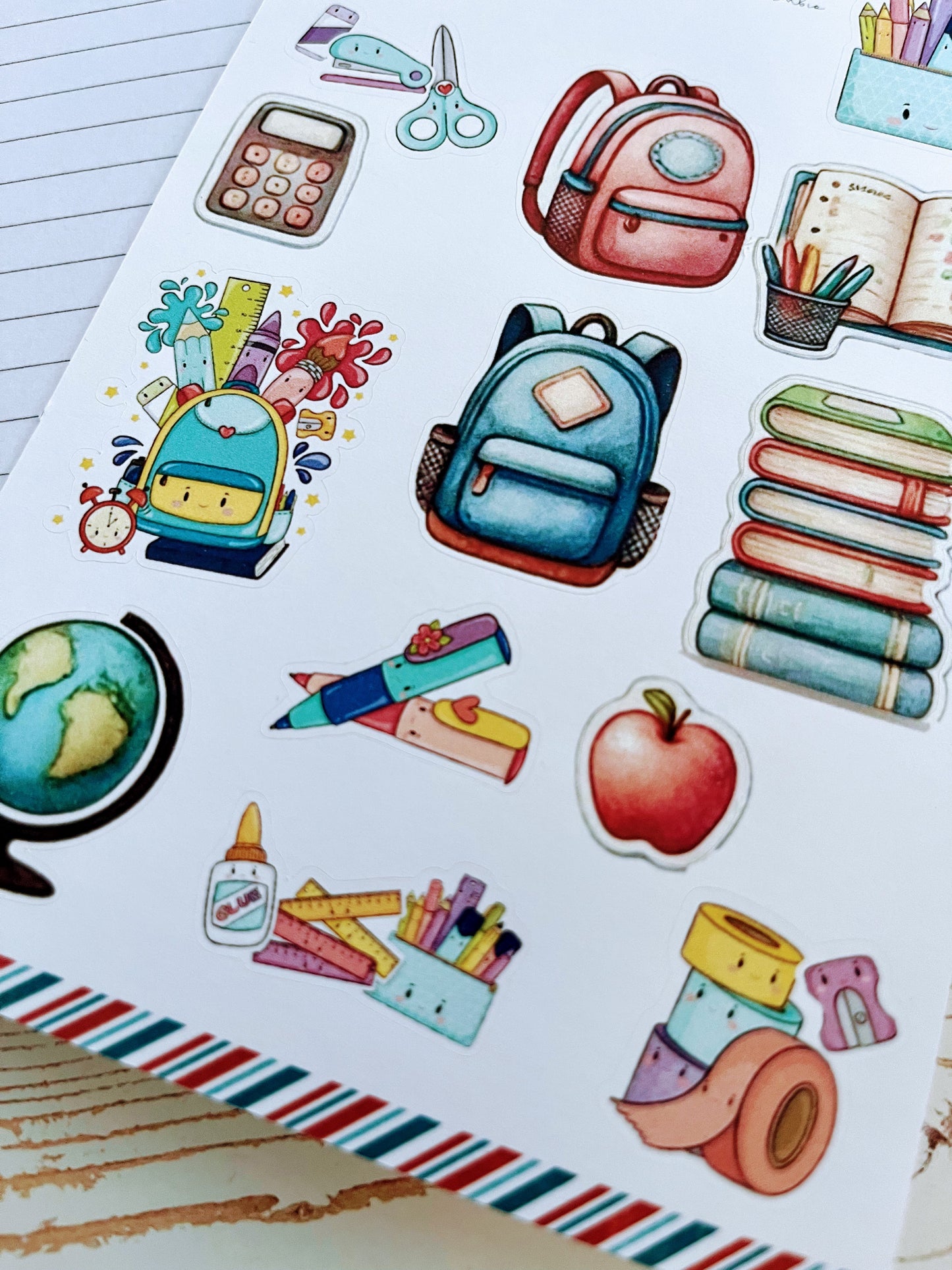 Vuelta a clases Stickers