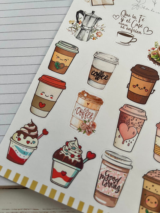 Café Stickers