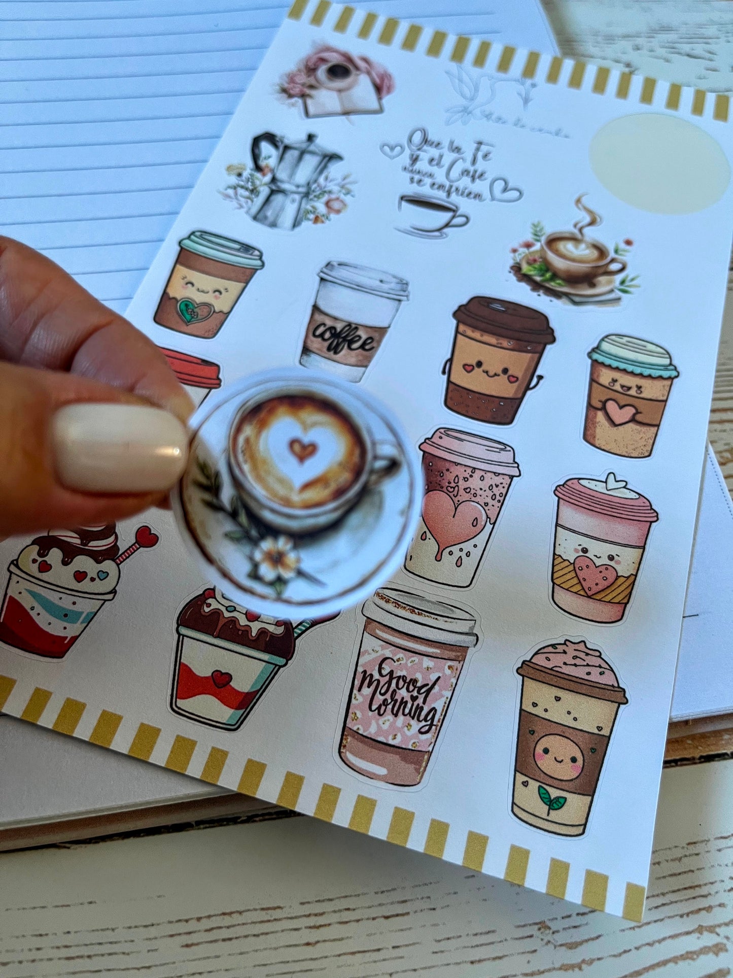 Café Stickers