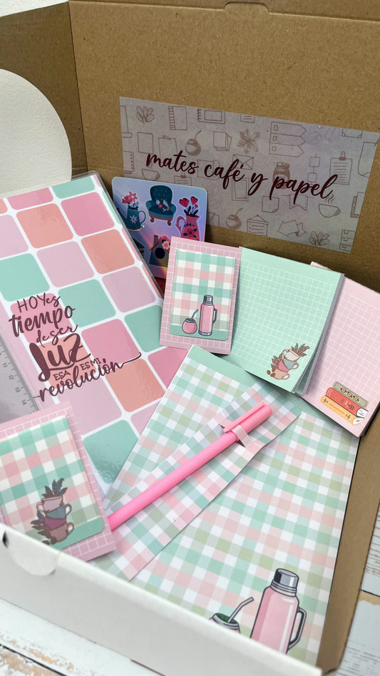 Box Mate,Café y papel