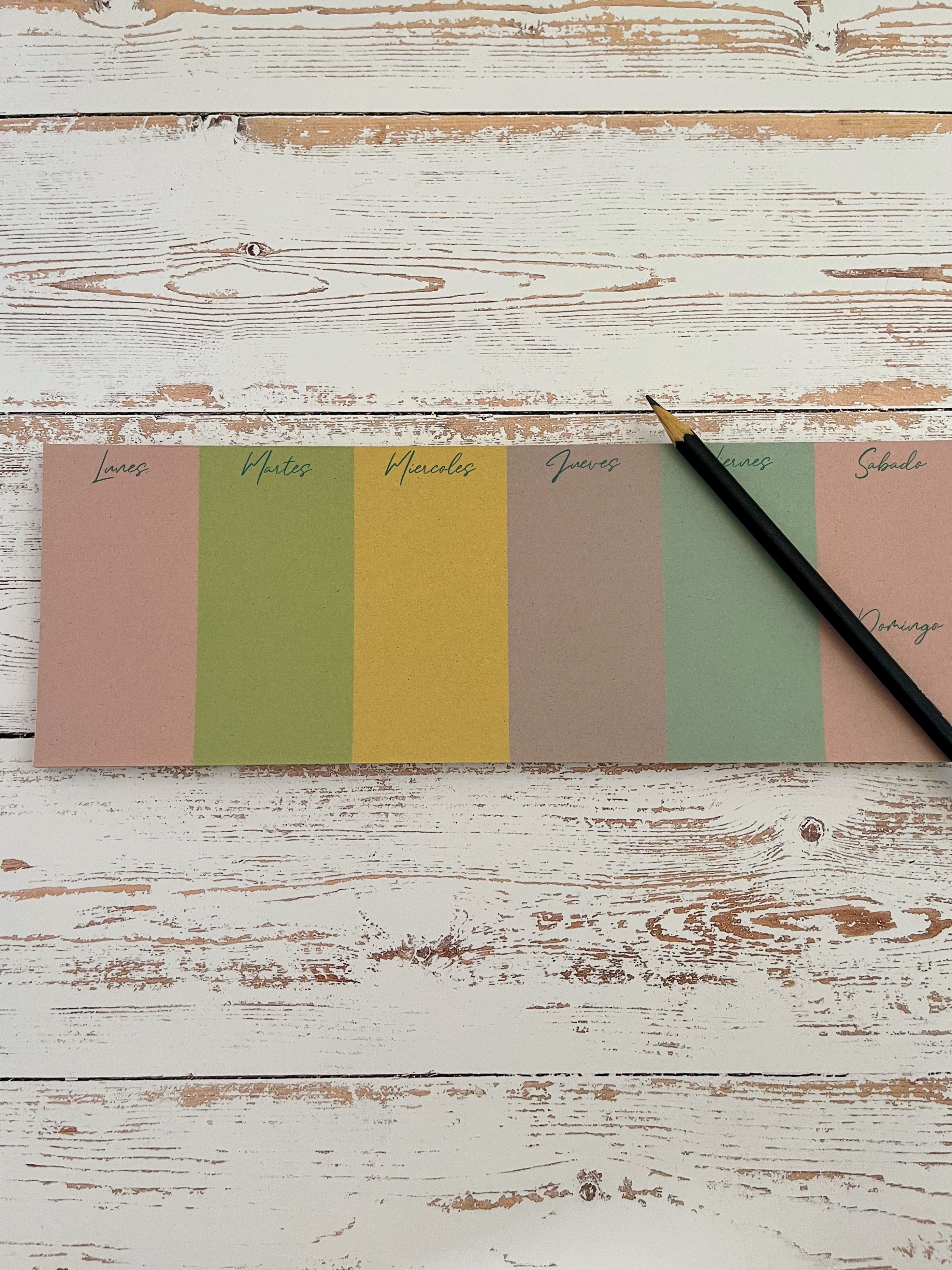 Planner Semanal Color. – Arte de Cambio