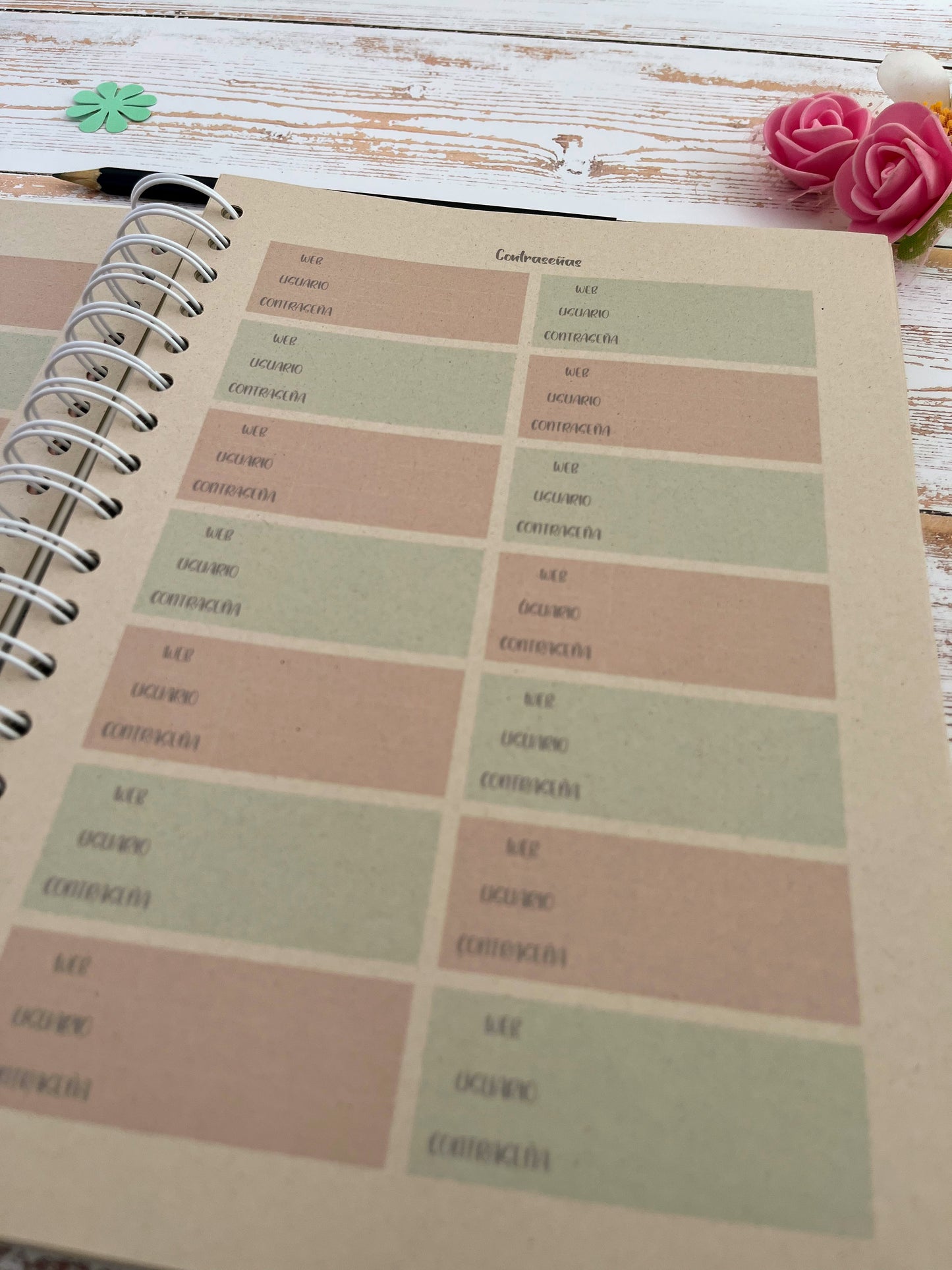 Agenda Semanal Color 2026