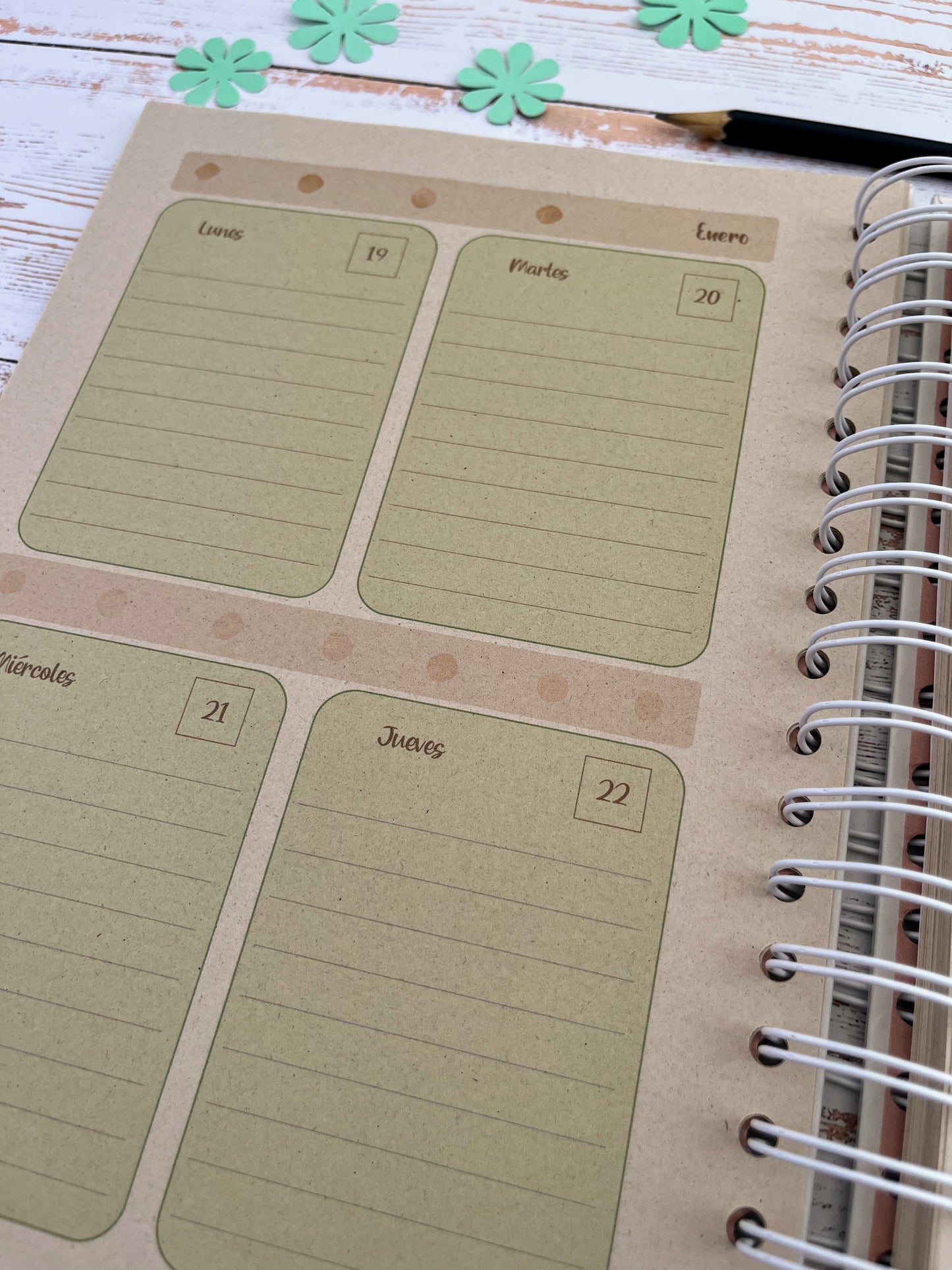 Agenda Semanal Color 2026