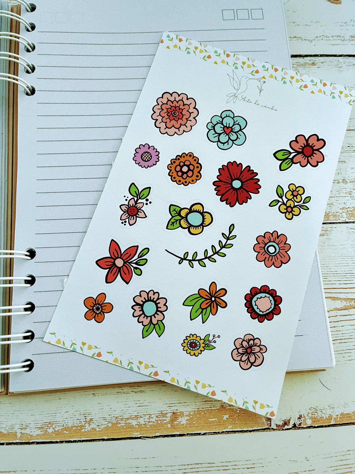 Plancha Flores