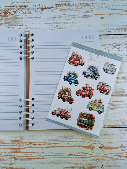 Camionetas vintage Stickers