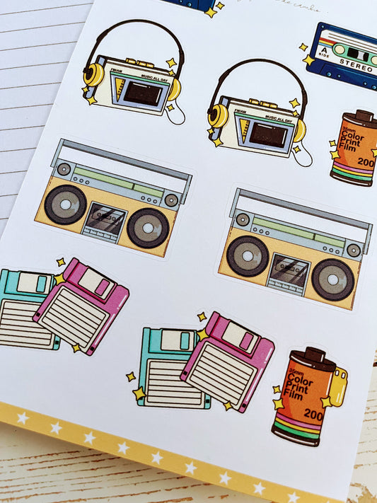 Retro Stickers