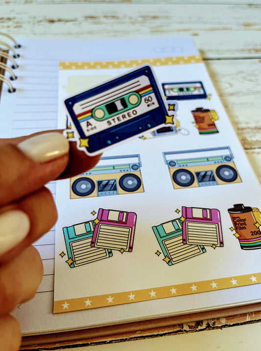 Retro Stickers