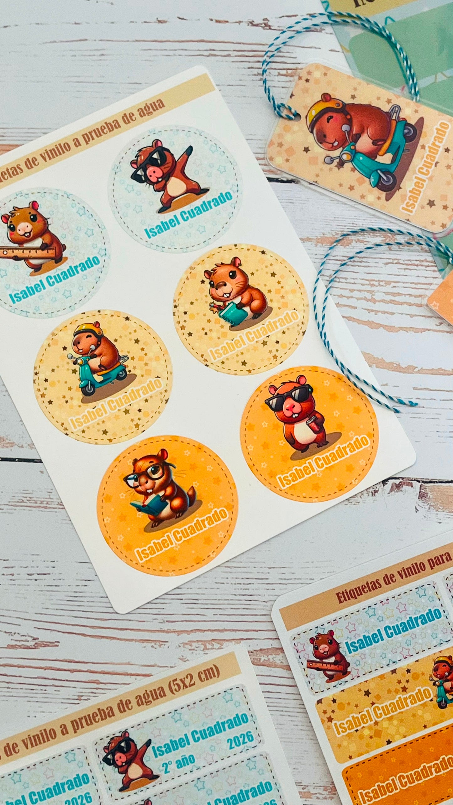 Kit de Etiquetas Escolares