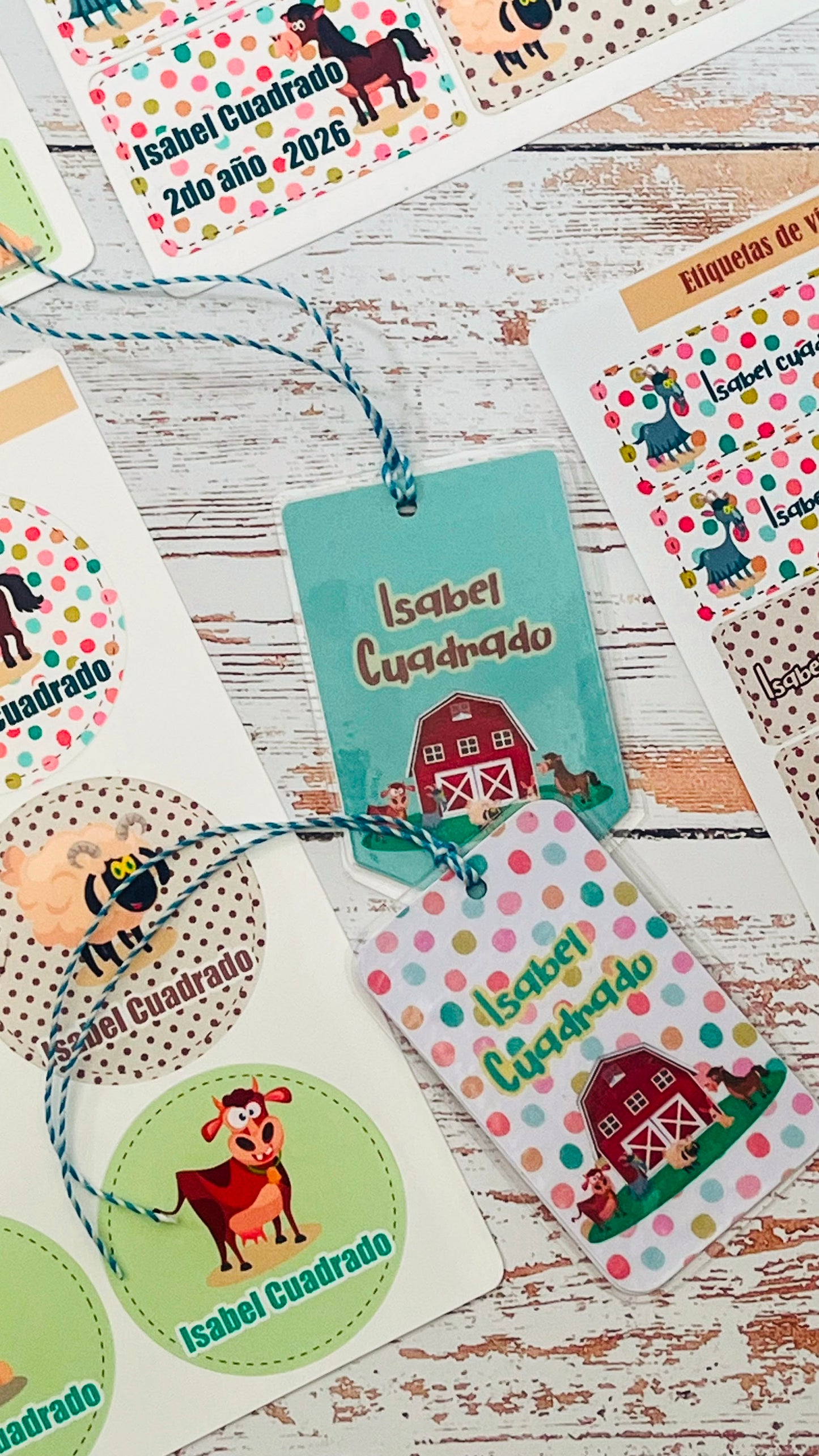 Kit de Etiquetas Escolares