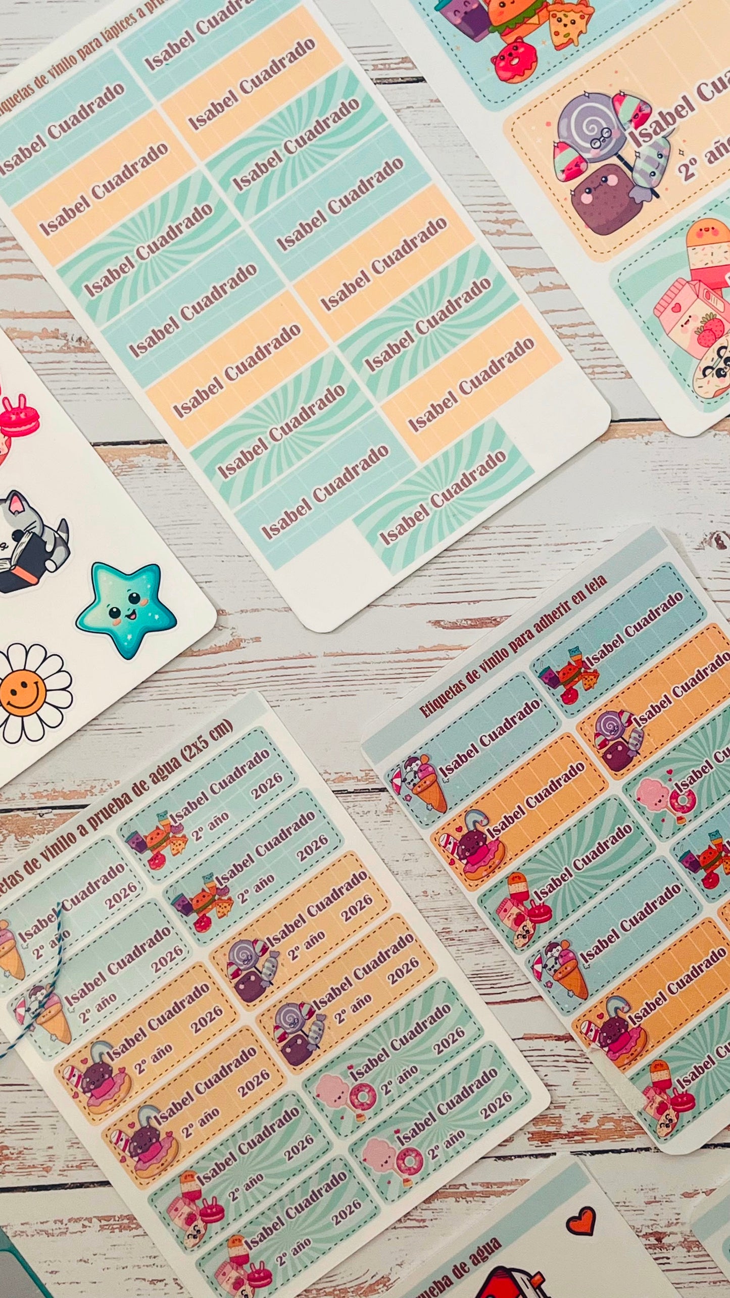 Kit de Etiquetas Escolares