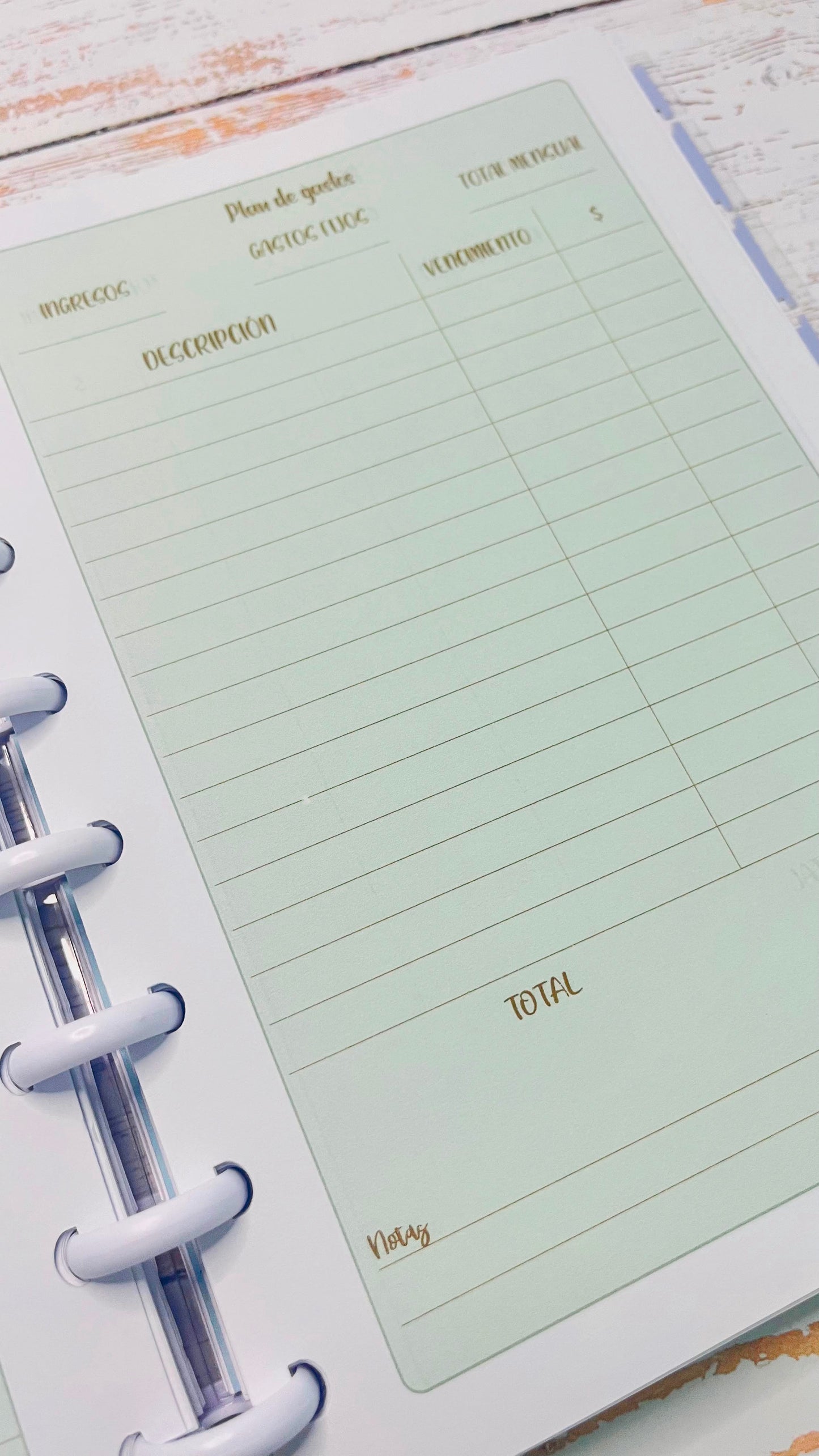 Agenda Perpetua Semana a la vista