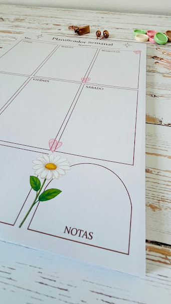 Planner Semanal Margarita