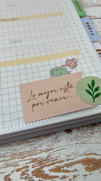 Agenda diaria color