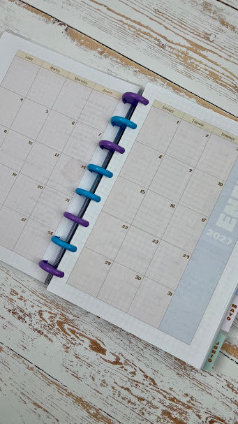 Agenda diaria color