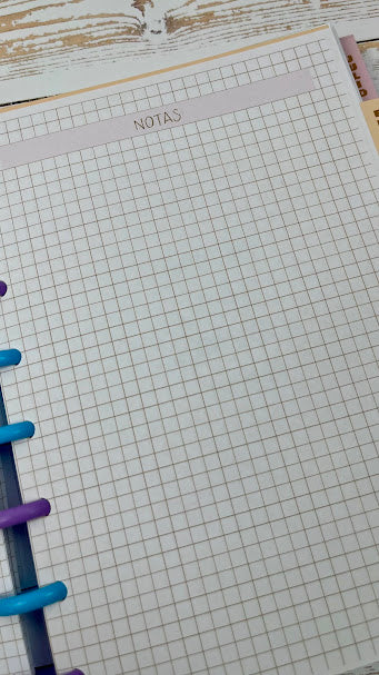 Agenda diaria color