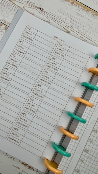 Agenda diaria neutra