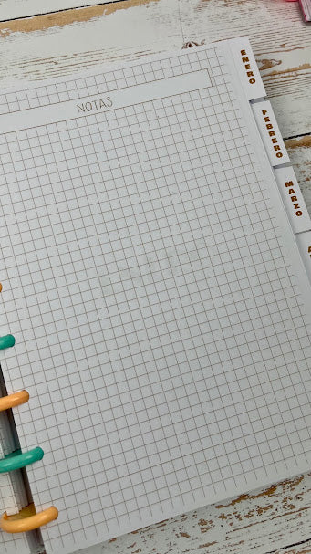 Agenda diaria neutra