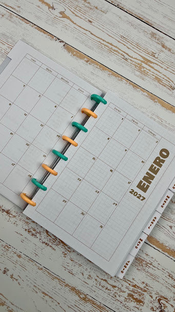 Agenda semanal neutra