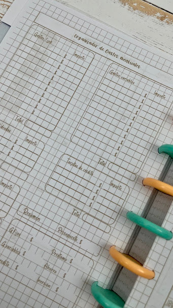 Agenda diaria neutra
